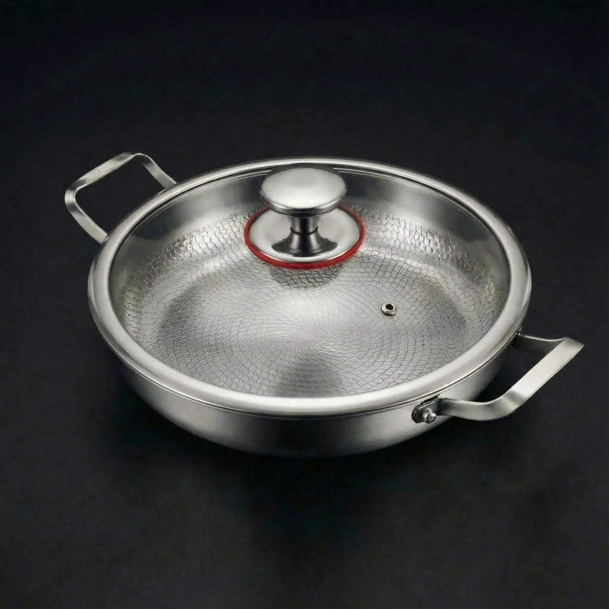 Titanium Pan with Two Handles I PFAS-Free & Durable - Image 3
