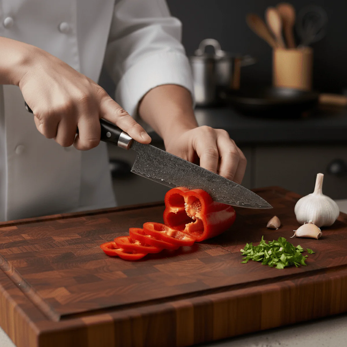 Japanese-Style Chef’s Knife – 7.9 inch (20 cm) Precision Blade - Image 5