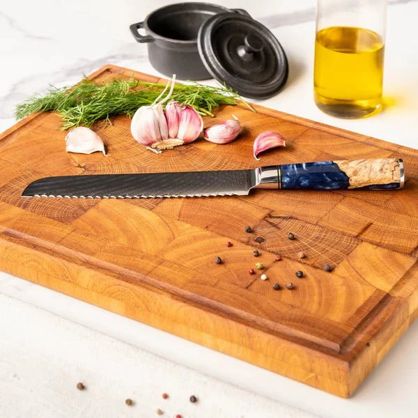 Professional Japanese Damascus Knife Set – 6-Piece Chefs Quality Set - Image 7