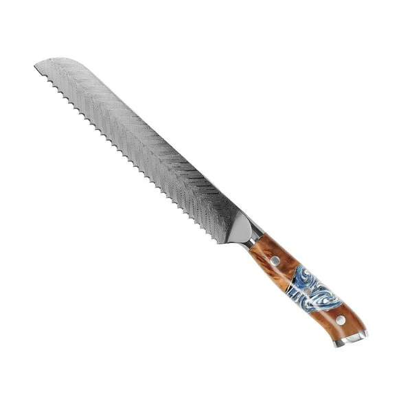 Japanese Damascus Knife Set – 9-Piece Versatile Blade - Image 6