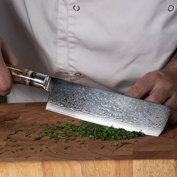 Professional Japanese 7-Piece Damascus Master Knife Set - Image 9