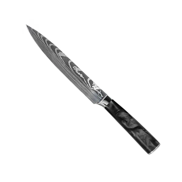Premium Japanese Damascus Knife Set – 8-Piece Precision Collection - Image 10
