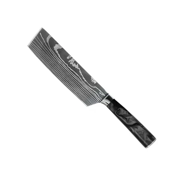 Premium Japanese Damascus Knife Set – 8-Piece Precision Collection - Image 8