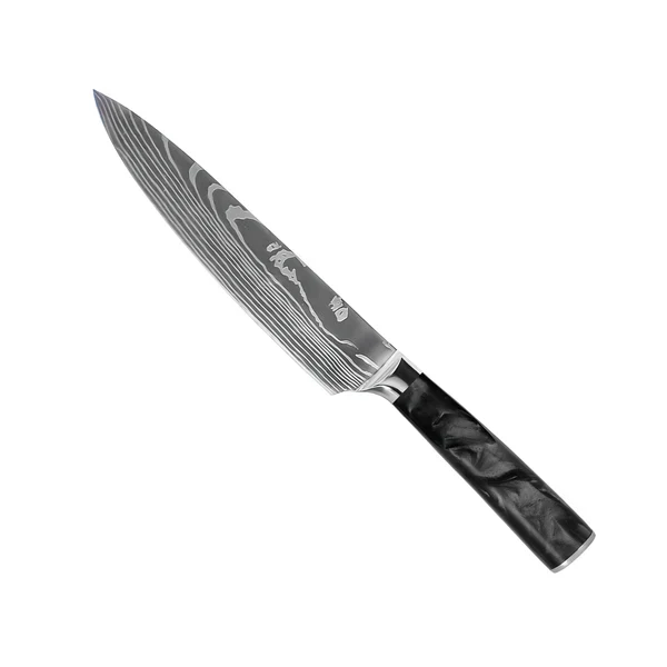 Premium Japanese Damascus Knife Set – 8-Piece Precision Collection - Image 9
