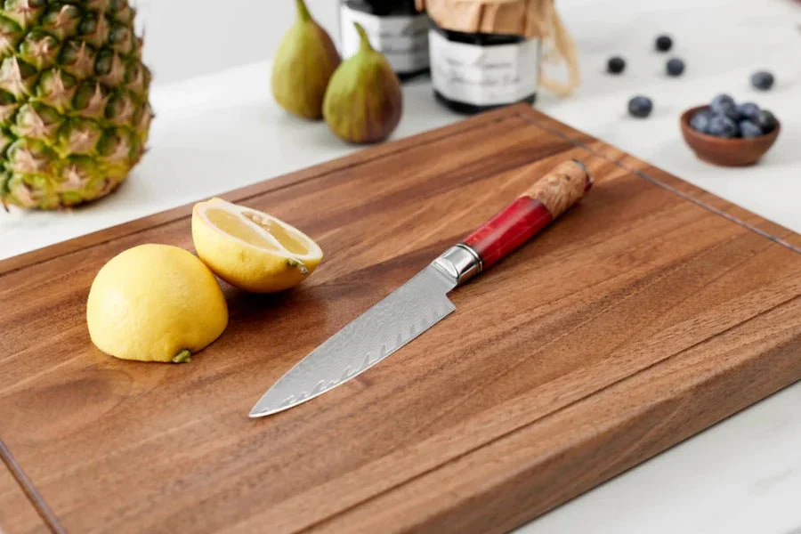 Japanese Damascus Nakama Shinku 5-Piece Chef’s Knife Set – Precision Blades - Image 7