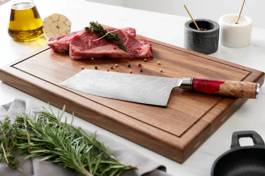 Japanese Damascus Shinku 2-Piece Performance Set – 7.5-Inch (19 cm) & 7.9-Inch (20 cm) Precision Blades - Image 5