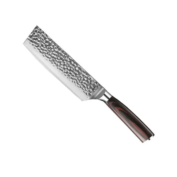 Japanese Hammered Damascus Chef  Knife Set – 3-Piece Set - Image 3