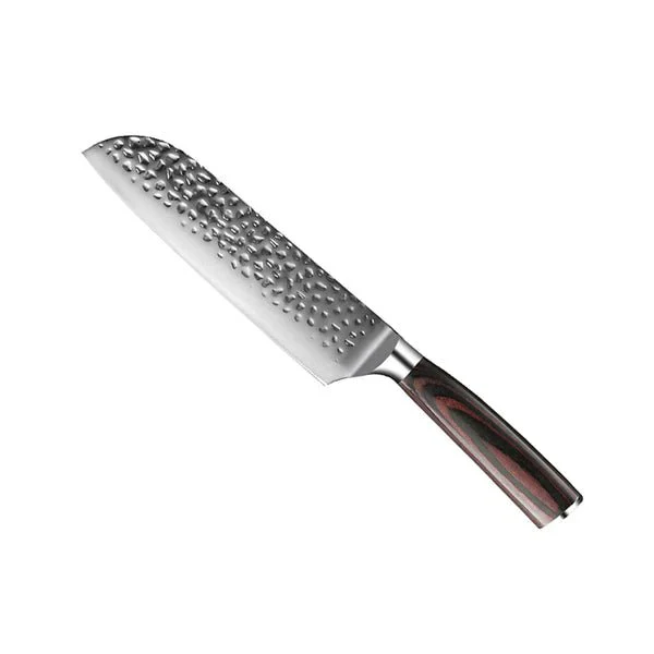 Japanese Hammered Damascus Chef  Knife Set – 3-Piece Set - Image 7