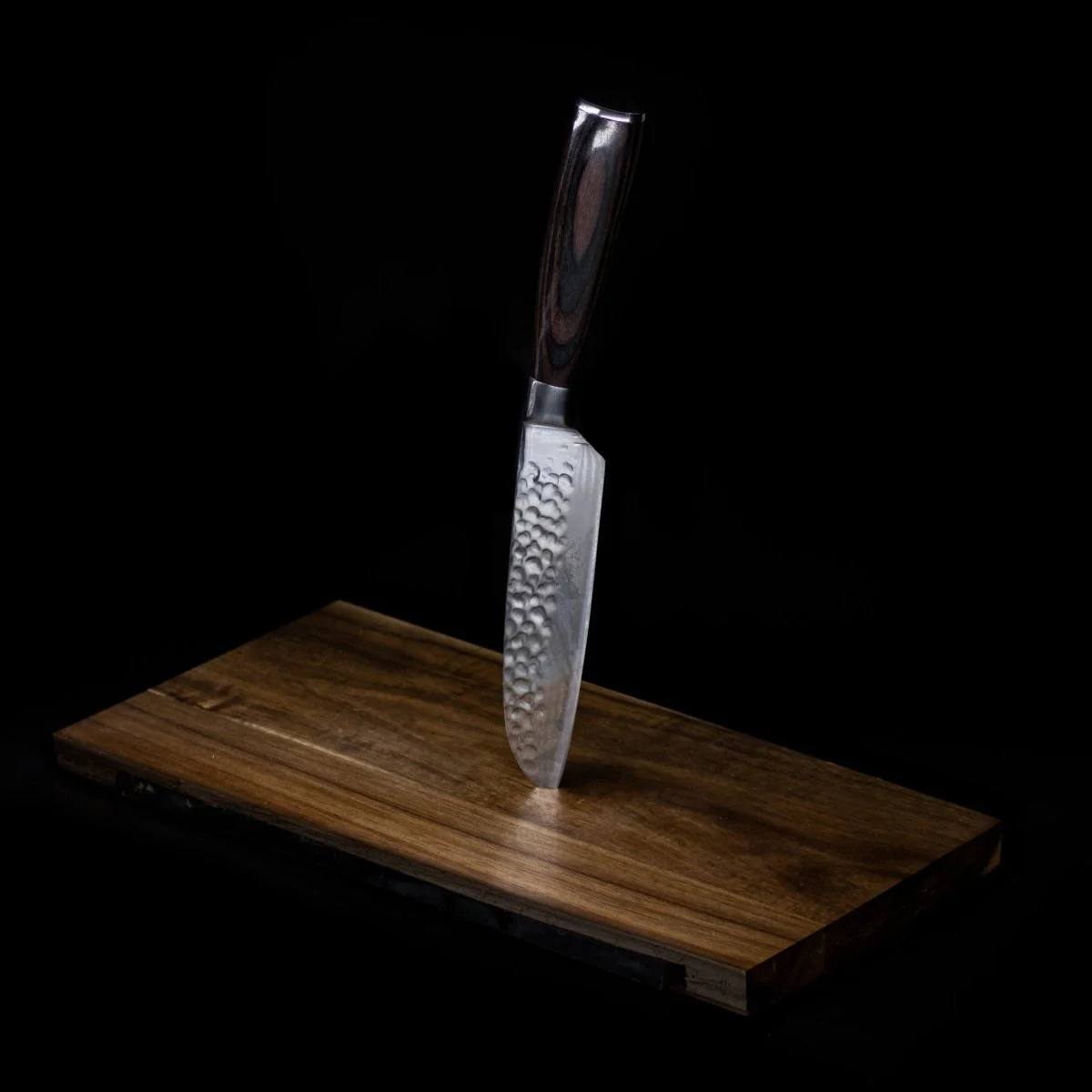 Japanese Hammered Utility Knife – 5.1 inch (13 cm) Precision Blade - Image 3
