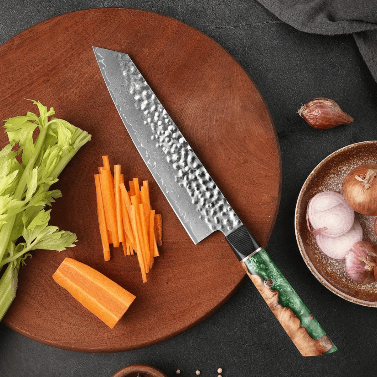 Kiritsuke Knife – 9.4 inch (24 cm) Versatile Blade - Image 3
