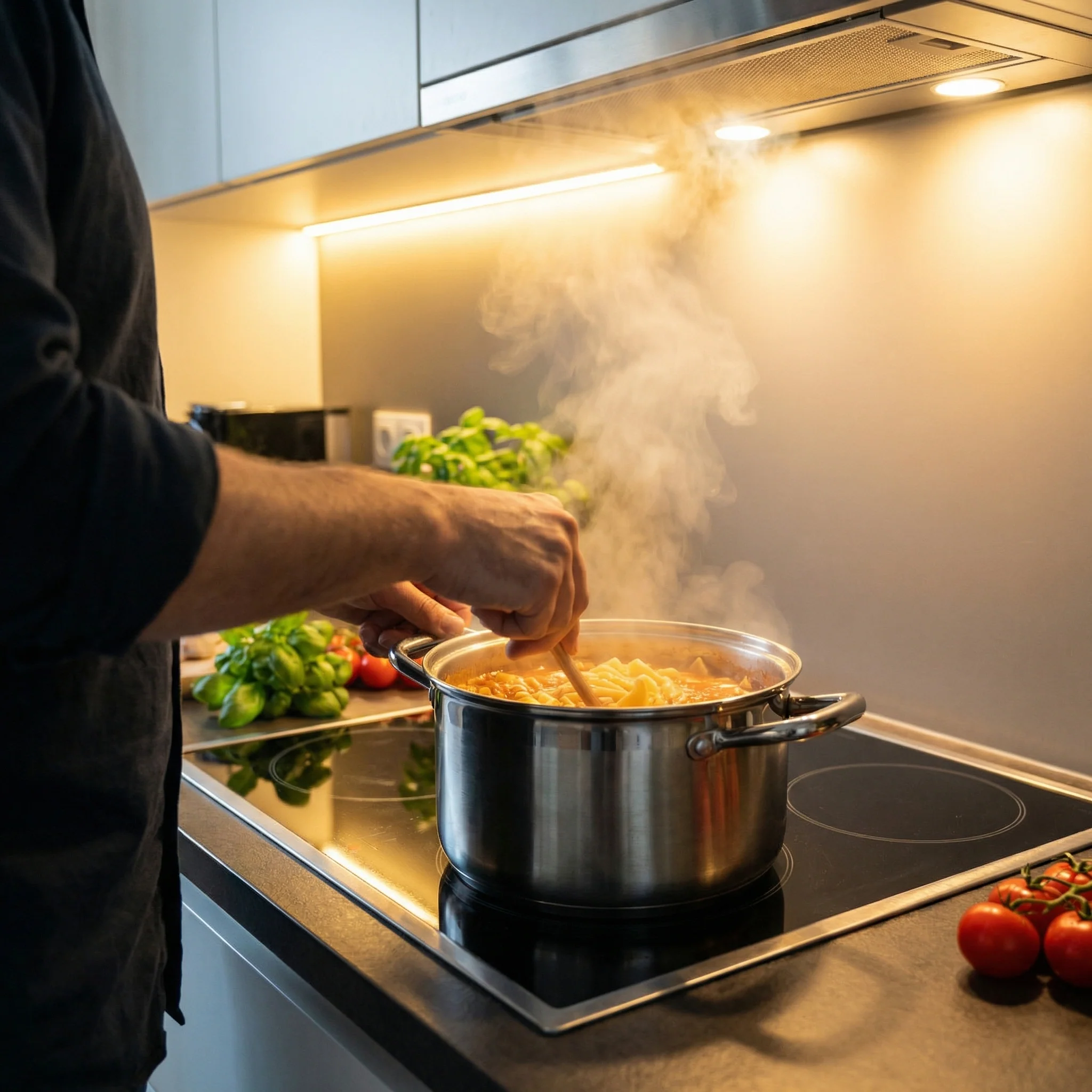 Titanium Cooking Pot with Lid - Image 4
